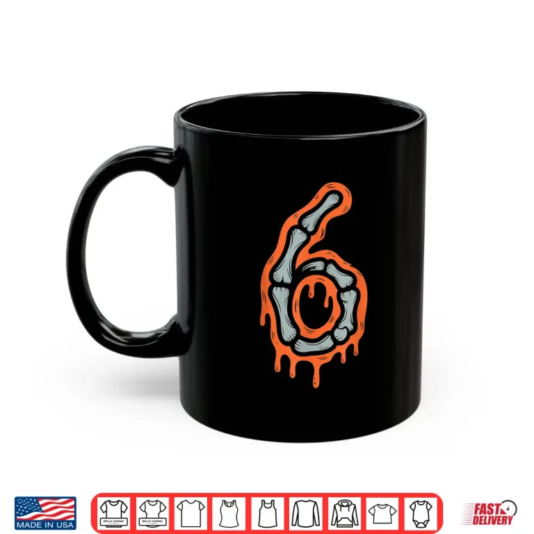 Mug Six Meme 6 7 Skeleton Halloween Costume Couple Shirt