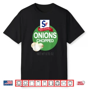 Onions Chopped Halloween Spice Costume Group Matching Shirt