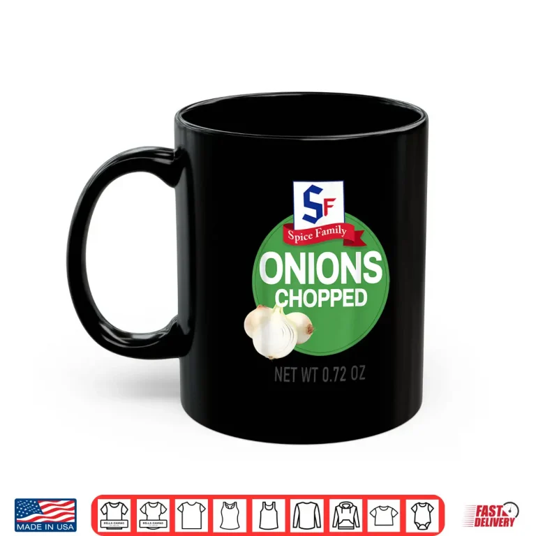 Onions Chopped Halloween Spice Costume Group Matching Shirt 3 Mug Onions Chopped Halloween Spice Costume Group Matching Shirt