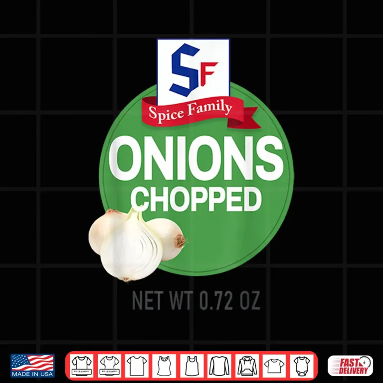 Onions Chopped Halloween Spice Costume Group Matching Shirt 4 Design Onions Chopped Halloween Spice Costume Group Matching Shirt
