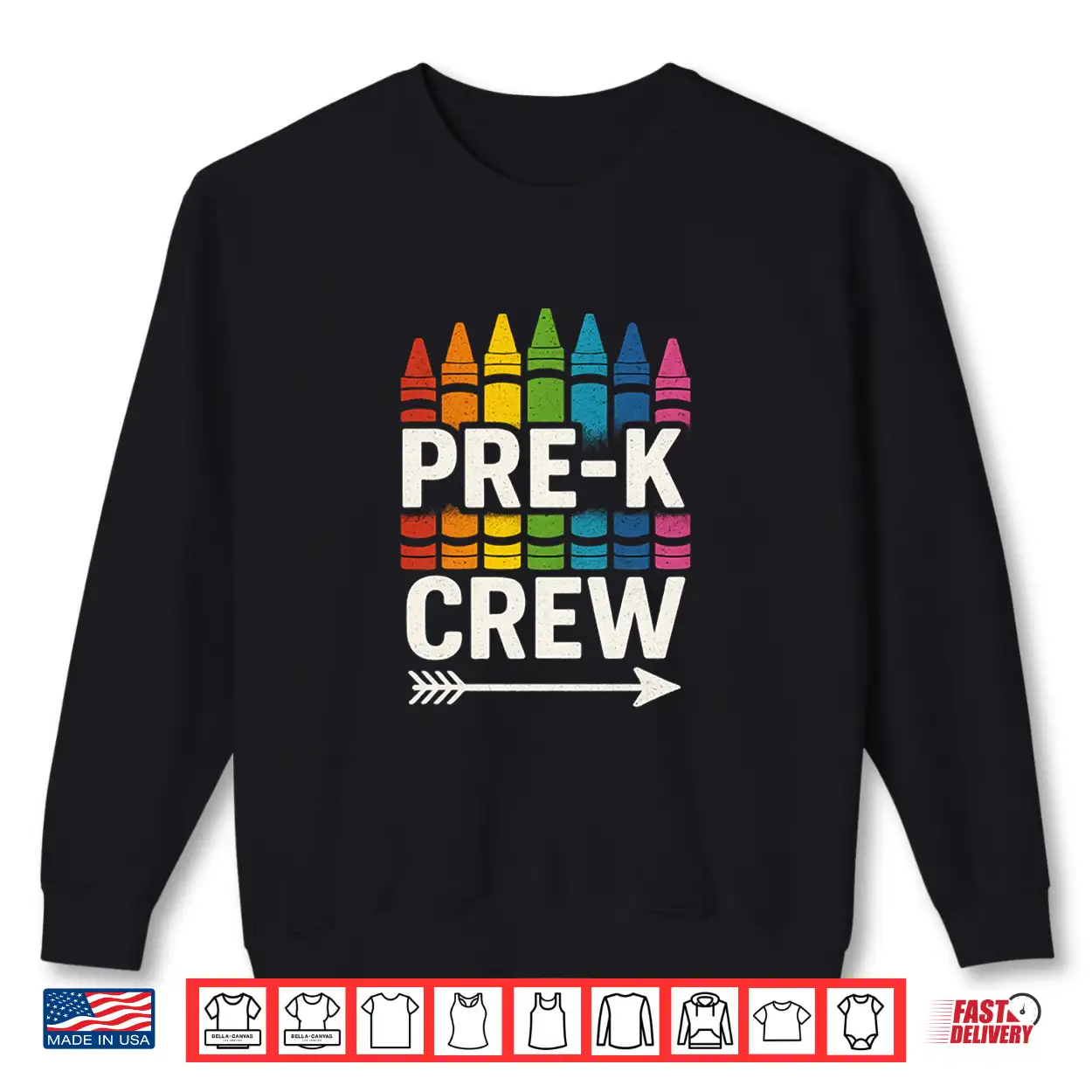 Pre K Crew Teacher Team Squad Hello Back School Graduation Shirt Pre K Crew Teacher Team Squad Hello Back School Graduation Shirt