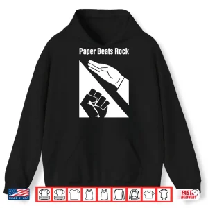 Hoodie Paper Beats Rock Shirt