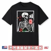 Anti Valentines Day Skeleton Coffee Shirt