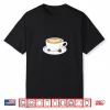 Barista Coffee Shirt Valentines Day Caffeine Latte Art Heart Shirt