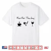 Plan For The Day Coffee Golf Wine Shirt