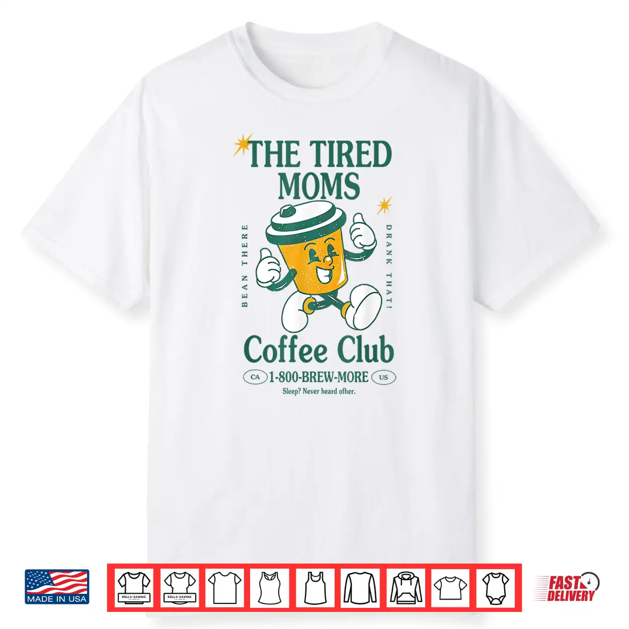 Tired Moms Coffee Club Brew More Coffee Mother’S Day Lovers Shirt Tired Moms Coffee Club Brew More Coffee Mother’S Day Lovers Shirt
