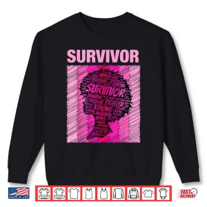 Sweatshirt Pink Afro Shirt