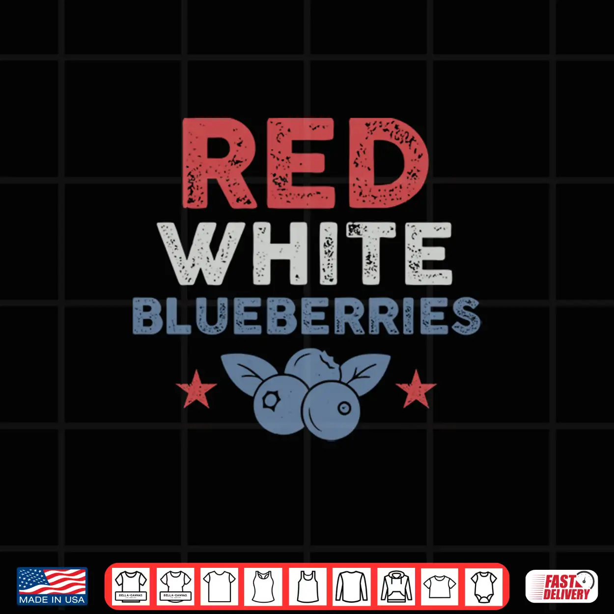 Red White And Blueberries Funny Shirt Red White And Blueberries Funny Shirt