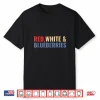 Red White And Blueberries Tee Shirt