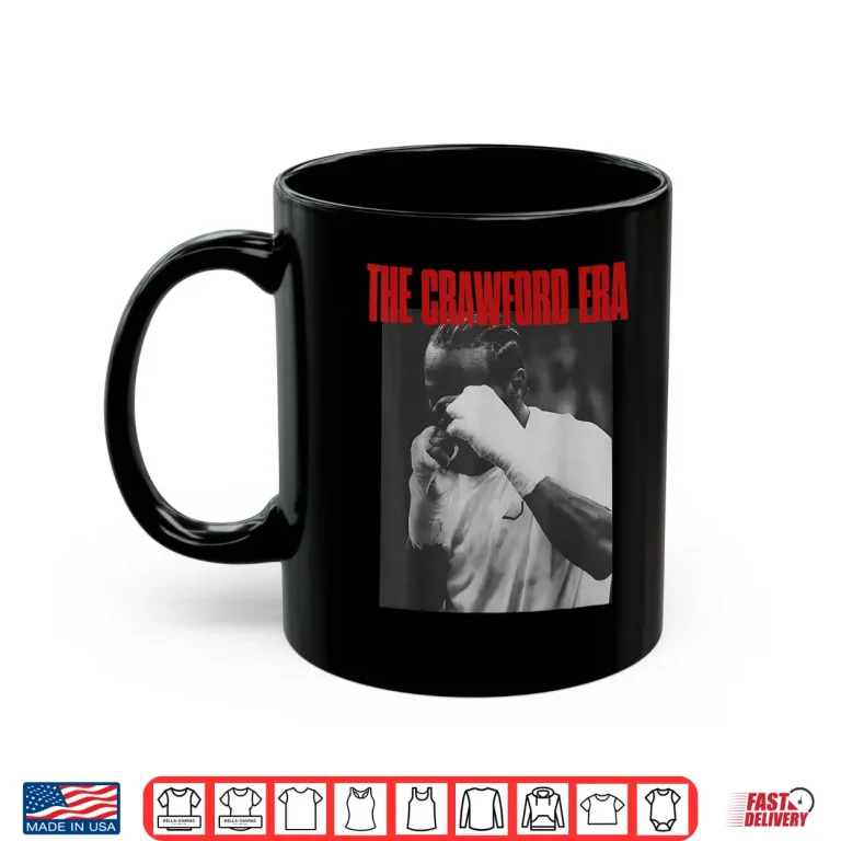 Mug The Crawford Era Funny The Crawford Era Boxing Shirt