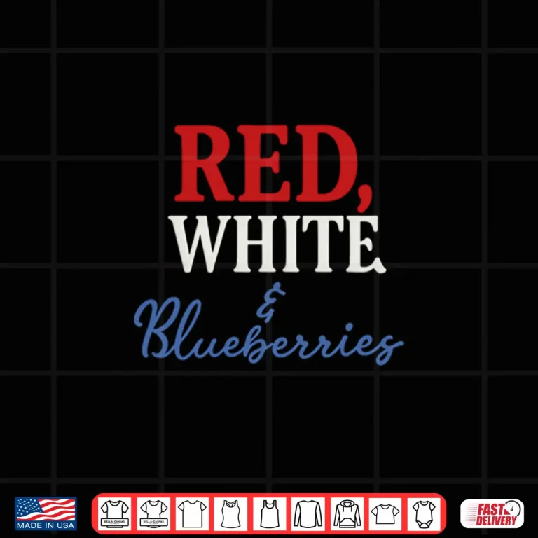 Design American Patriot Republican USA Red White and Blueberries Shirt