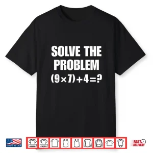 Funny 67 Meme Pemdas Elementary Math Teacher Brainrot Joke Shirt