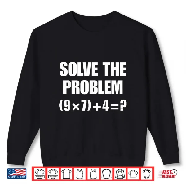 Sweatshirt Funny 67 Meme PEMDAS Elementary Math Teacher Brainrot Joke Shirt