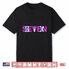 Glitch Optical Illusion Six Seven 6 7 Meme Gen Alpha Slang Shirt