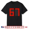 Score Board Six Seven 6 7 Meme Gen Alpha Slang Shirt