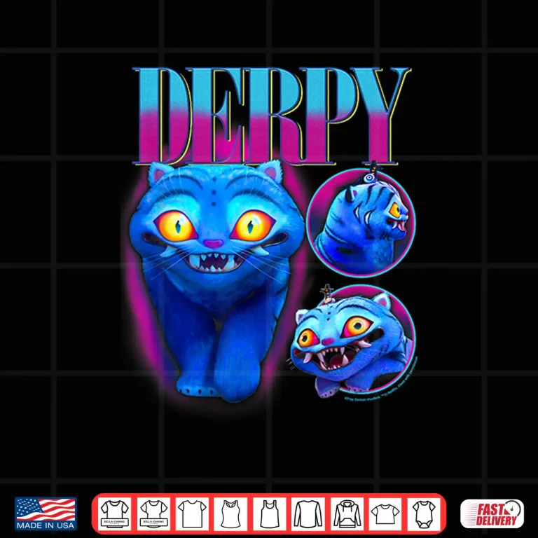 Design Halloween Derpy Showcase Y2K Style Poster Shirt