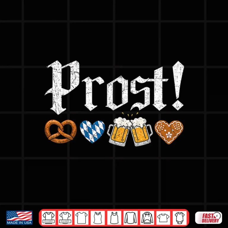 Design Oktoberfest Drinking Prost German Shirt