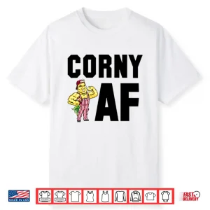Corny Af Nebraska Cornhuskers Shirt