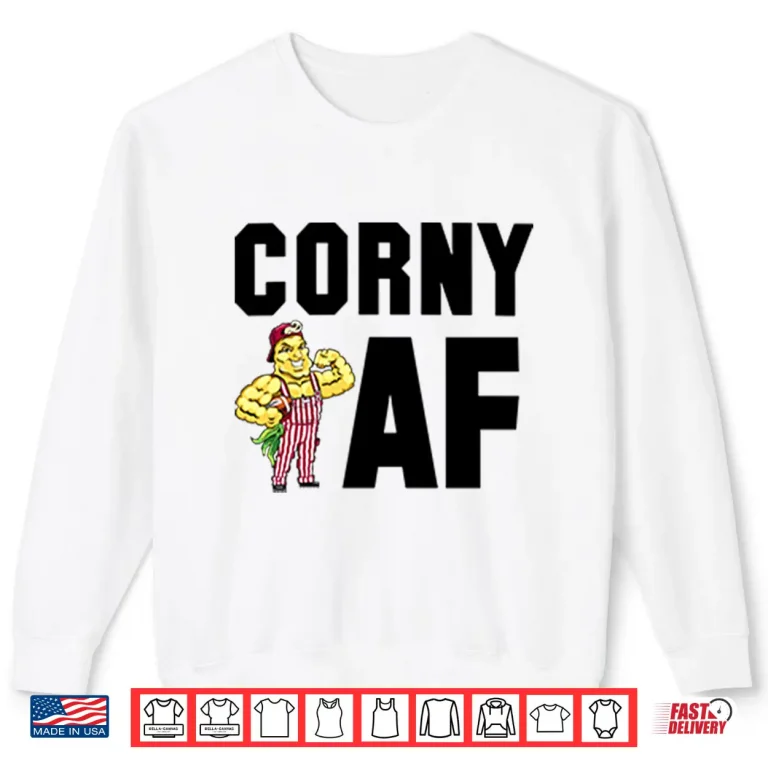 Sweatshirt Corny AF Nebraska Cornhuskers Shirt