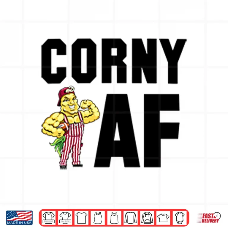 Design Corny AF Nebraska Cornhuskers Shirt
