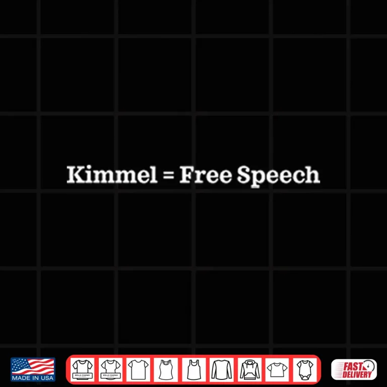 Design Kimmel Free Speech Shirt