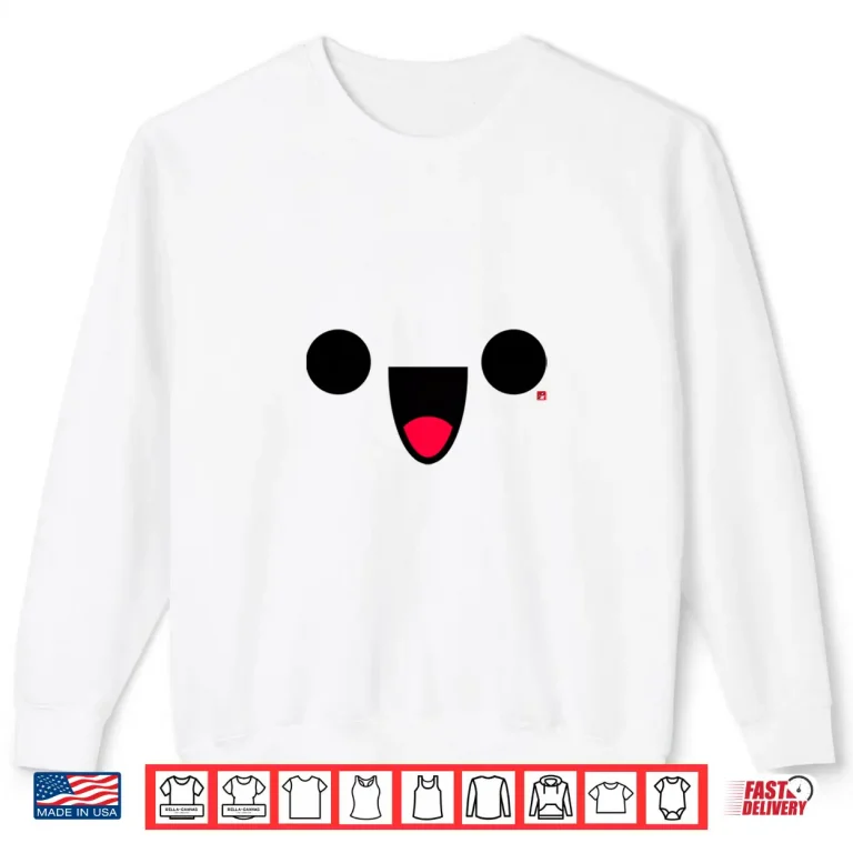 Cute Kawaii Face Shirt 2 Sweatshirt Cute Kawaii Face Shirt