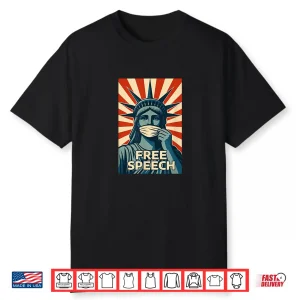 Free Speech America First Amendment Shirt