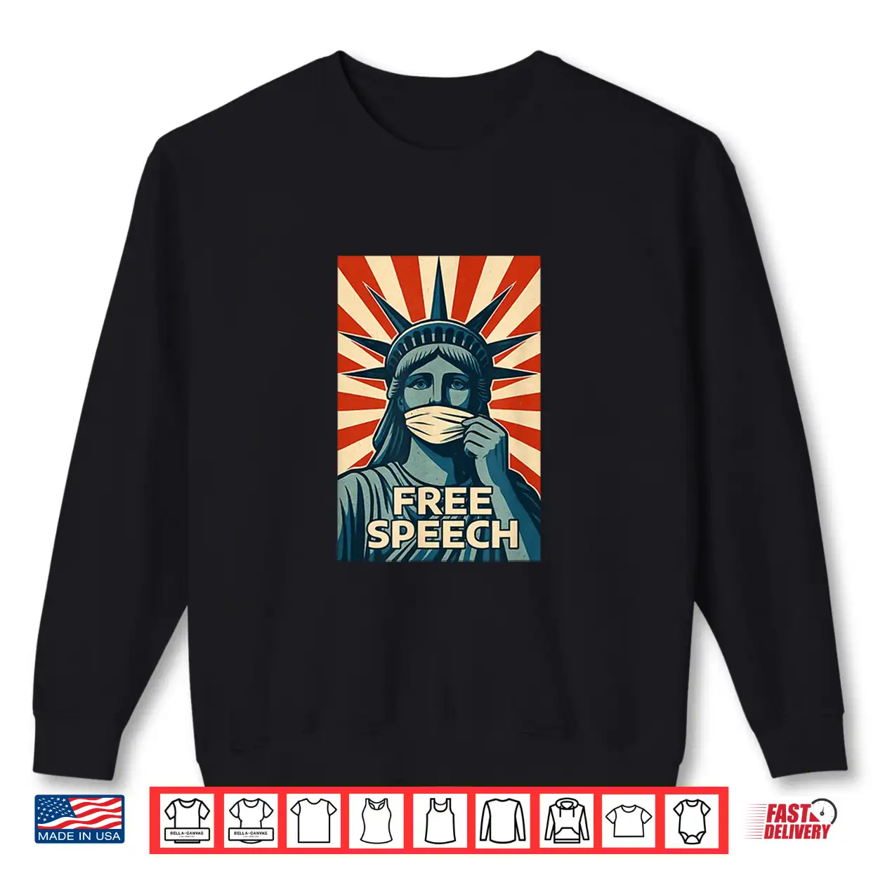 Free Speech America First Amendment Shirt Free Speech America First Amendment Shirt