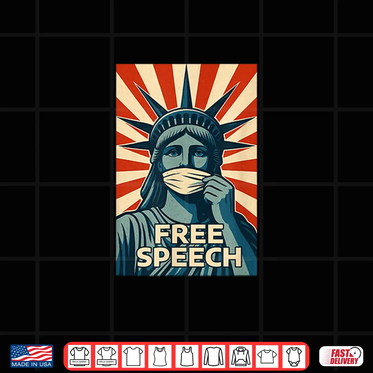Free Speech America First Amendment Shirt Free Speech America First Amendment Shirt