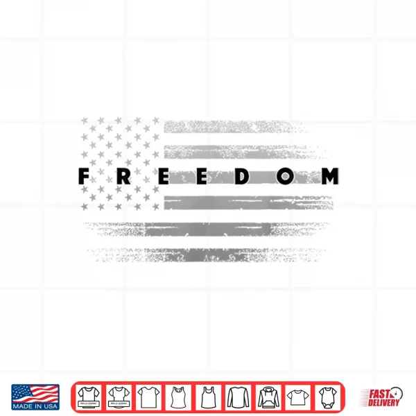 Design Grunge American Flag Patriotic Pride Freedom Shirt 1