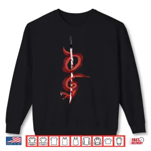 Sweatshirt OG Graphic Bold Red Snake Shirt