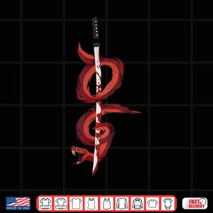 Design OG Graphic Bold Red Snake Shirt