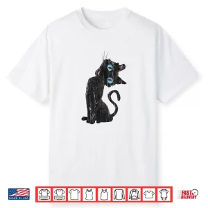 Coraline Cat Creepy Cat Cute Cat Meme Shirt