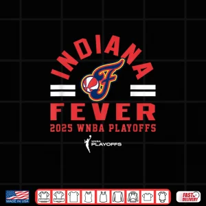 Design WNBA Official Indiana Fever 2025 Playoffs Worlds Collide Shirt