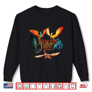 Sweatshirt Wings of Fire Dragon Circle Shirt