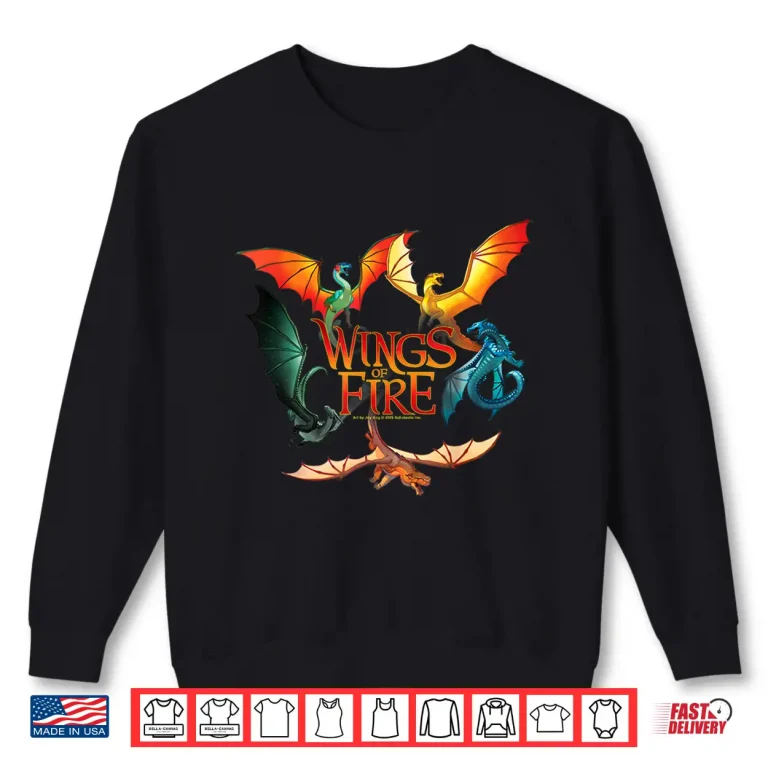 Wings Of Fire Dragon Circle Shirt 2 Sweatshirt Wings of Fire Dragon Circle Shirt
