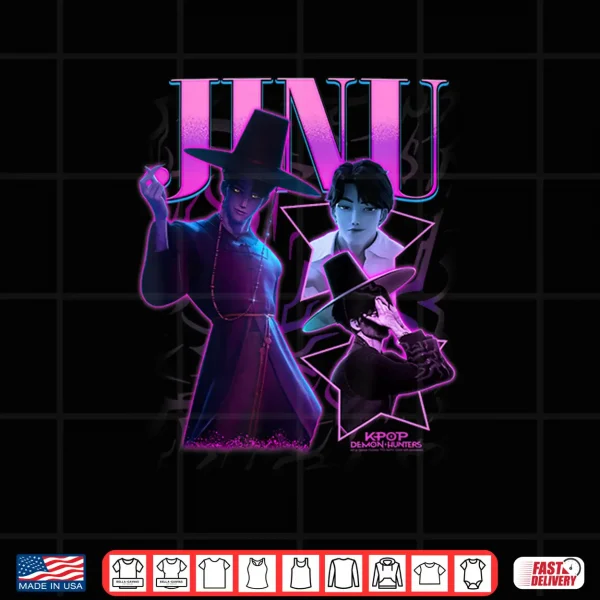 Design Halloween Jinu Showcase Y2K Style Poster Shirt