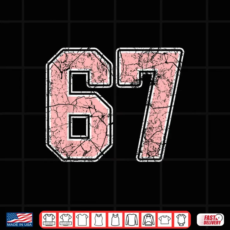 Pink And White Number 67 Jersey Player Uniform #67 Fan Shirt 4 Design Pink and White Number 67 Jersey Player Uniform 67 Fan Shirt