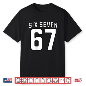 Six Seven Meme 67 Sports Shirt