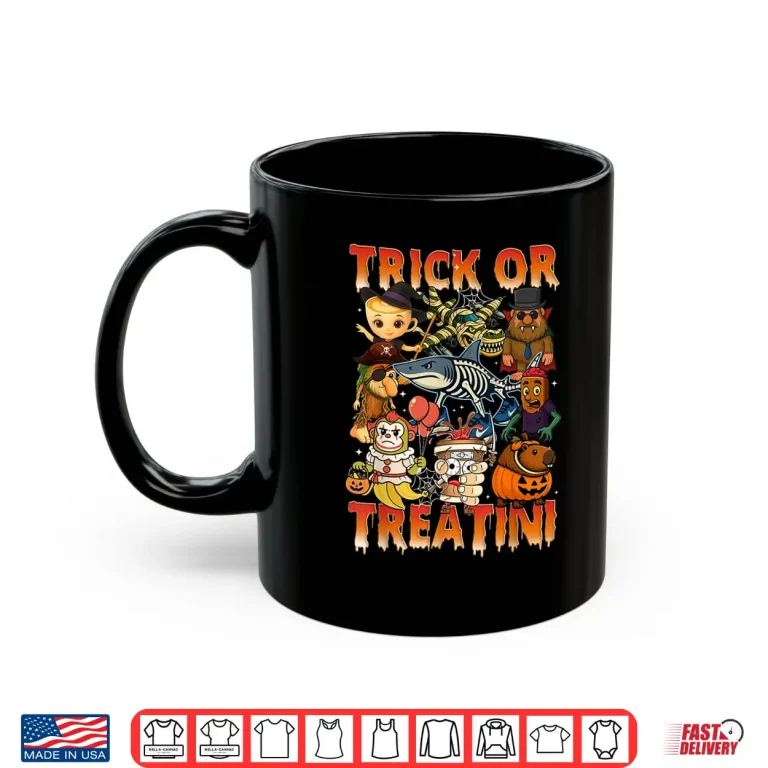Mug Funny Italian Brain Rot Italian Brainrot Halloween Shirt