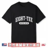 Golf 80Th Birthday Eight Tee And Still On Par Golfer Grandpa Shirt