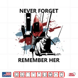 Design Never Forget Remember Her Iryna Zarutska Shirt