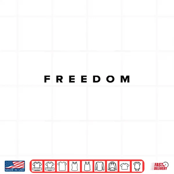 Design Freedom Plain White Shirt