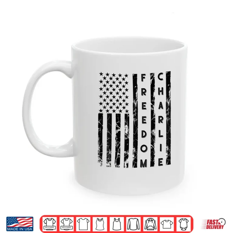 Mug Freedom USA American Flag Shirt
