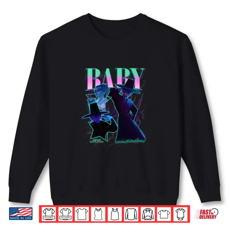Sweatshirt Halloween Baby Showcase Y2K Style Poster Shirt