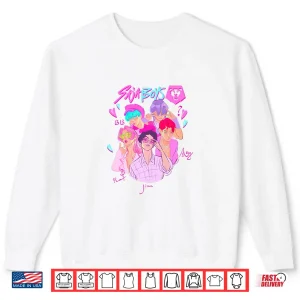 Sweatshirt Halloween Saja Boys Demon Group Portrait Shirt