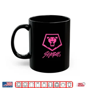 Mug Kpop Demon Hunters Halloween Saja Boys Lion Logo Fan Cosplay Shirt