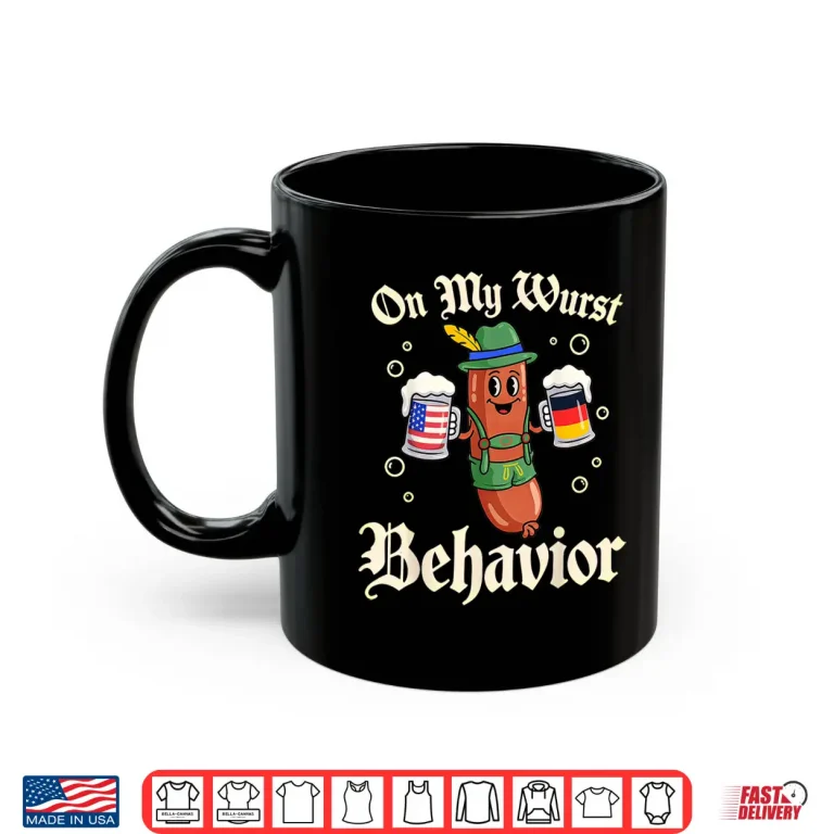 Mug Oktoberfest On My Wurst Behavior Shirt