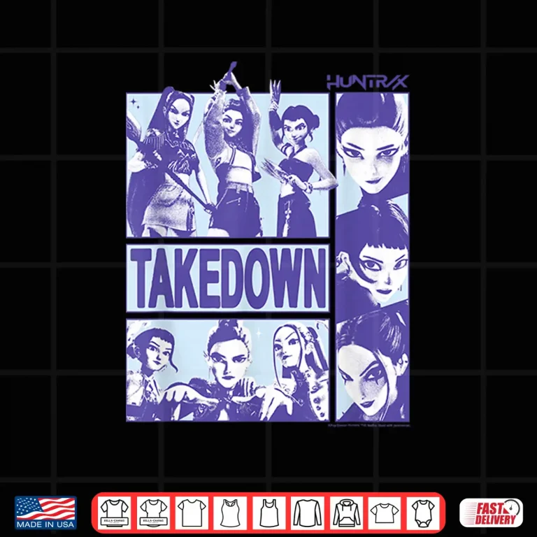 Design Halloween Huntrix Takedown Panel Poster Shirt