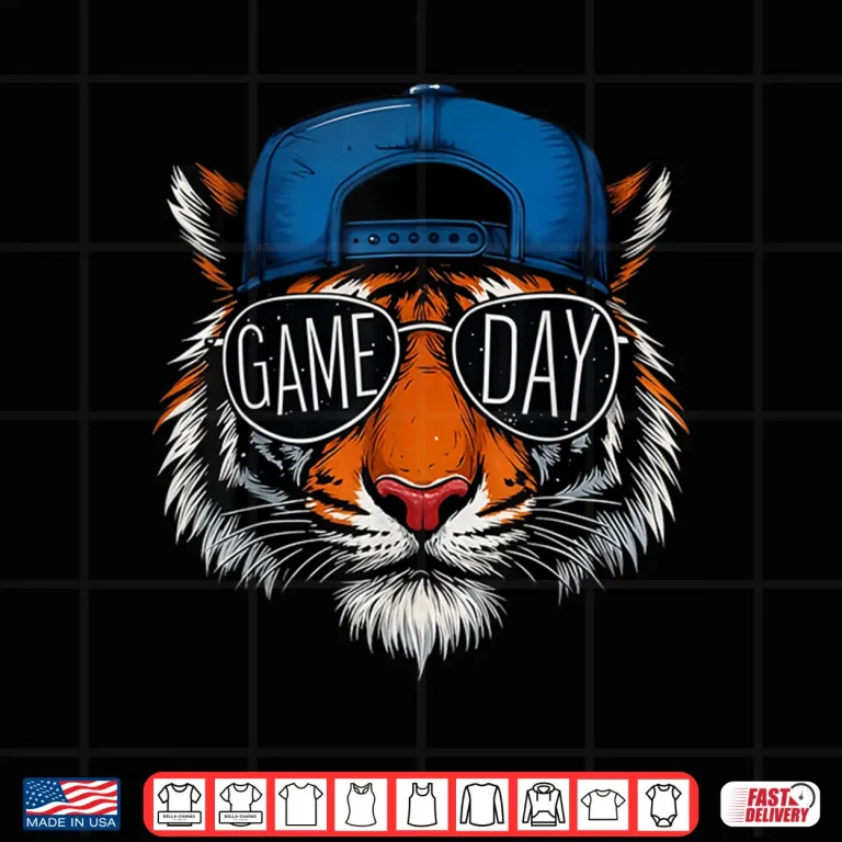 Design Vintage Game Day Tigers Shirt